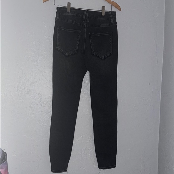 Good American Black Skinny Jeans High-Waisted 18 - Picture 5 of 8